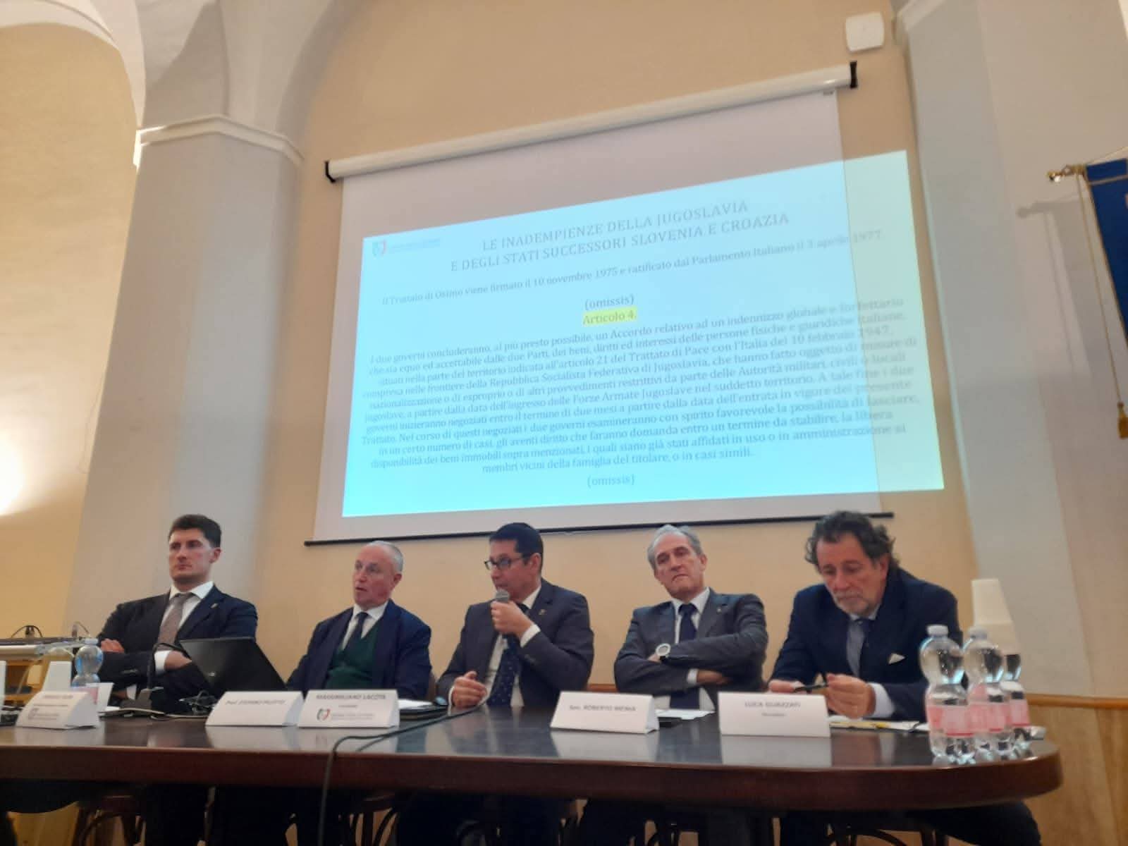 Conferenza Osimo 2025.11.22 03 - Unione degli Istriani